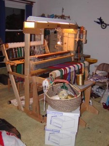 Ready to Wind the Warp on the Loom