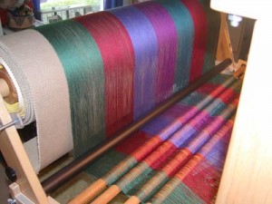 Winding the Yarn onto the Loom