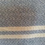 Plaited Twill Towel on Double Two Tie Threading, 8/2 cotton