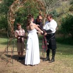 Chad and Jenn, Handfasting, 9/7/13