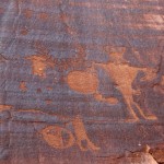 Petroglyphs along Potash Road