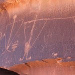 Petroglyphs on Birthing Rock along Hurrah Pass Road